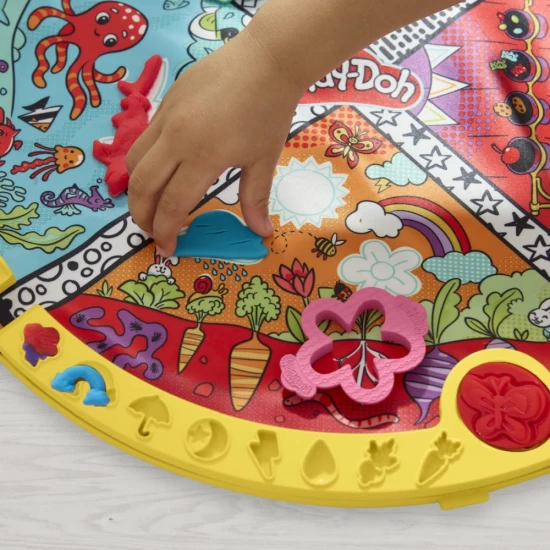 Set creativ Play-Doh Starters cu covoras de joaca pliabil Set creativ Play-Doh Starters cu covoras de joaca pliabil