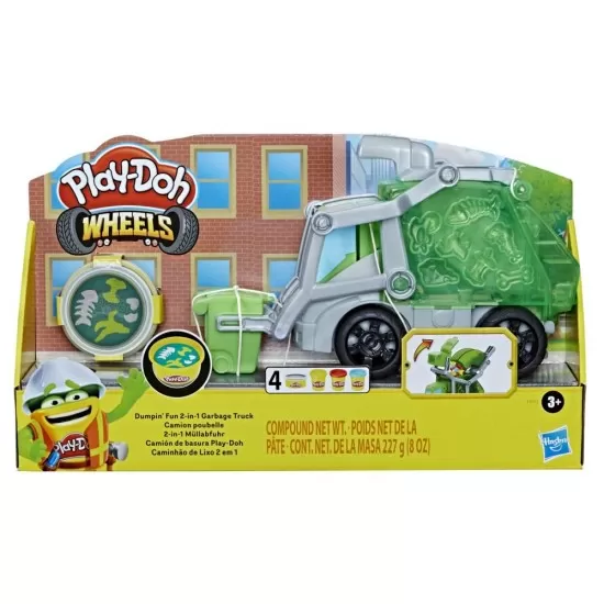 Set creativ Play-Doh - Camion gunoi 2 in 1 Set creativ Play-Doh - Camion gunoi 2 in 1
