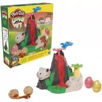 Set de joaca Play-Doh Lava Bones Island