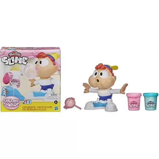 Set de joaca Play-Doh cu slime colorat Chewin Charlie Set de joaca Play-Doh cu slime colorat Chewin Charlie