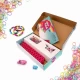 Set creativ cu 800 elastice, gherghef pentru impletit si 15 accesorii Plexi Flexi Set creativ cu 800 elastice, gherghef pentru impletit si 15 accesorii Plexi Flexi