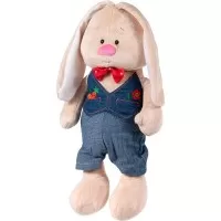 Jucarie plus iepuras Croha baietel 43 cm
