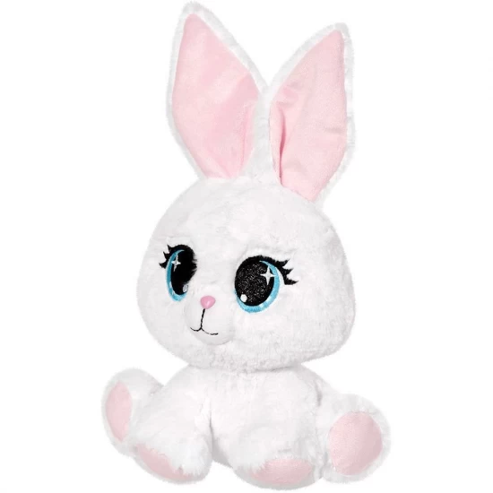 Jucarie de plus iepuras Mila alb 25 cm Jucarie de plus iepuras Mila alb 25 cm