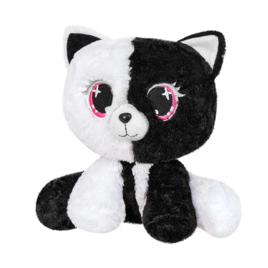 Plus pisica negru cu alb 25 cm