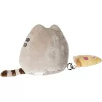 Plus pisicuta Pusheen cu breloc pizza 