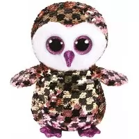 Plus Ty Boos Bufnita cu paiete 24 cm
