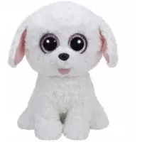 Plus Caine alb Boos Pippie 24 cm Ty