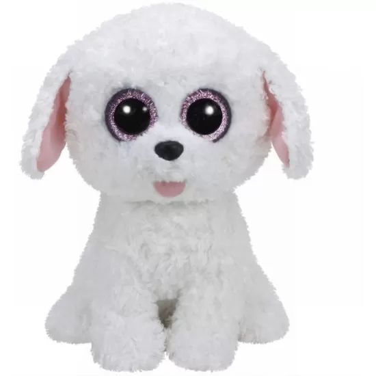 Plus Caine alb Boos Pippie 24 cm Ty Plus Caine alb Boos Pippie 24 cm Ty