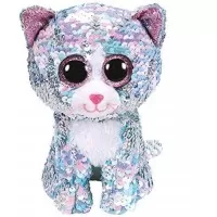 Plus Ty Boos Pisicuta cu paiete 24 cm