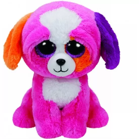 Plus Caine roz Boos Precious 24 cm Ty