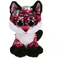 Plus Ty Boos Vulpita cu paiete 24 cm	