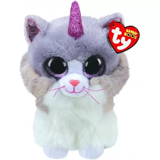 Jucarie plus Ty 24 cm pisica unicorn Jucarie plus Ty 24 cm pisica unicorn