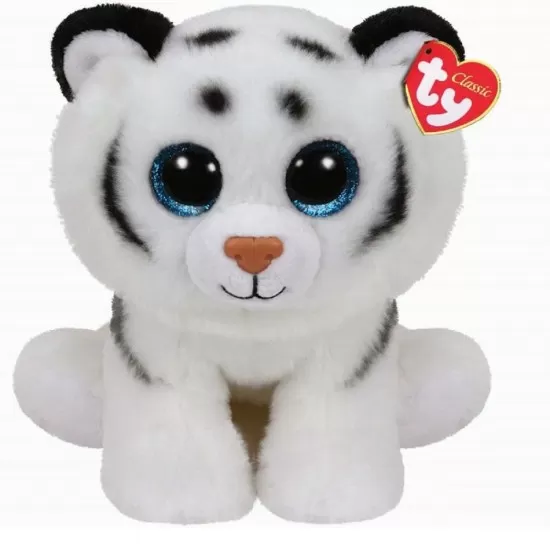 Plus Ty 24 cm Tigru Tundra alb