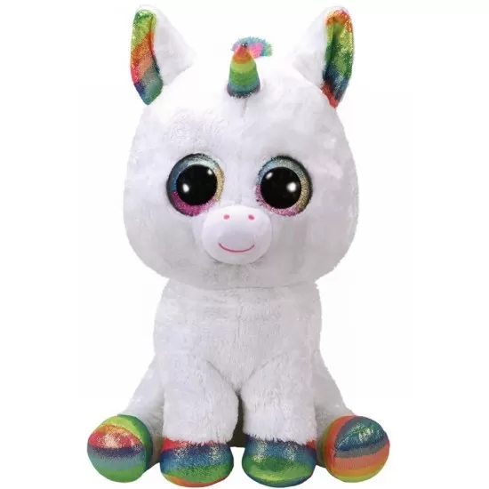 Plus Unicorn Alb Boos Pixy 42 cm Ty Plus Unicorn Alb Boos Pixy 42 cm Ty