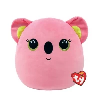 Jucarie plus Ty Squish Beanies Koala Poppy roz 22 cm