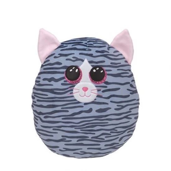 Plus Ty Squish Kiki Pisicuta Gri 22 cm Plus Ty Squish Kiki Pisicuta Gri 22 cm