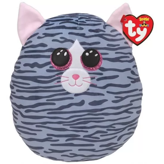 Plus Ty Squish pisica gri Kiki 30 cm Plus Ty Squish pisica gri Kiki 30 cm