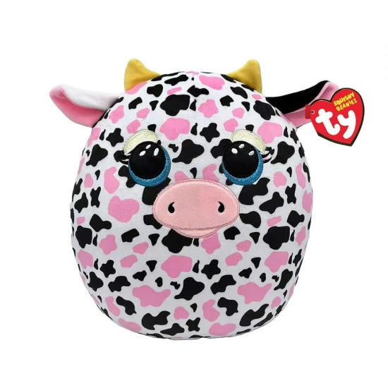 Jucarie plus Ty Squishy Beanies Vacuta Milkshake 22 cm