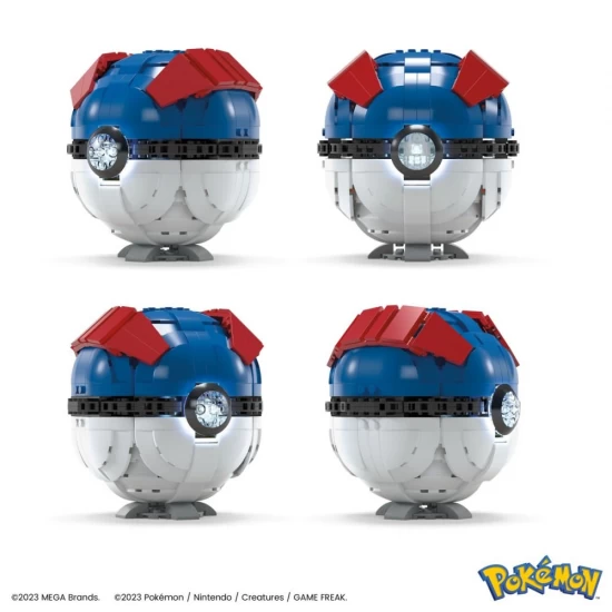 Set de constructie Pokemon Mega Construx Bila Jumbo 299 piese Set de constructie Pokemon Mega Construx Bila Jumbo 299 piese