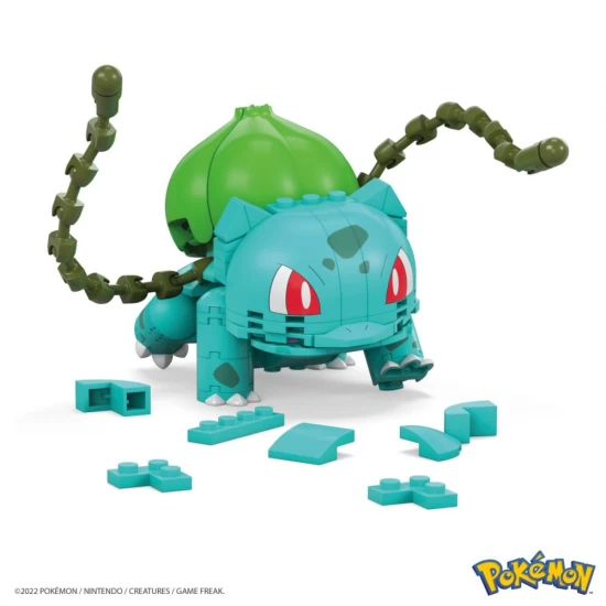 Set de constructie Pokemon Bulbasaur Mega Construx 175 piese Set de constructie Pokemon Bulbasaur Mega Construx 175 piese