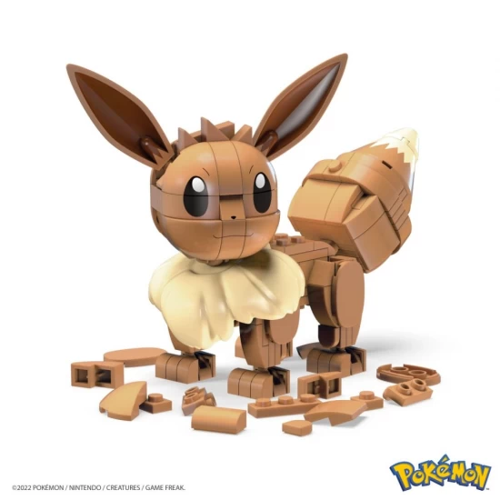 Set de constructie Pokemon Eevee Mega Construx 215 piese Set de constructie Pokemon Eevee Mega Construx 215 piese