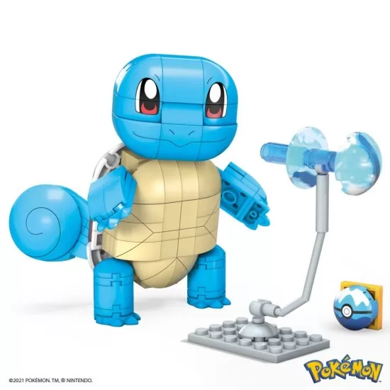 Set constructie Pokemon Mega Construx Squirtle 199 piese Set constructie Pokemon Mega Construx Squirtle 199 piese