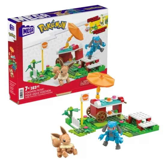 Set constructie Pokemon 163 piese - Mega picnicul Pokemon Set constructie Pokemon 163 piese - Mega picnicul Pokemon