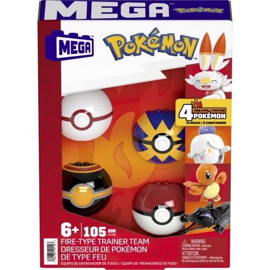 Set 4 bile echipa de foc Pokemon Mega Set 4 bile echipa de foc Pokemon Mega