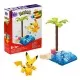 Set de constructie Pokemon Mega 79 piese - Plaja lui Pikachu