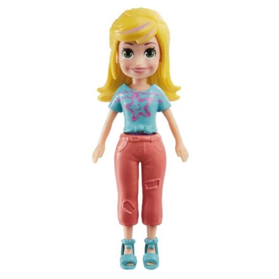 Set 2 papusi si accesorii Polly Pocket 28 piese Set 2 papusi si accesorii Polly Pocket 28 piese