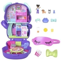 Set gentuta animalut catelus in pijama cu accesorii Polly Pocket
