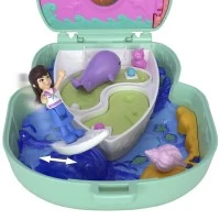 Set gentuta animalut pisicuta marinar cu accesorii Polly Pocket 