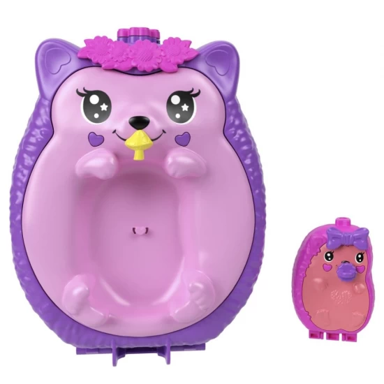 Set gentuta Polly Pocket arici mama si puiul Set gentuta Polly Pocket arici mama si puiul