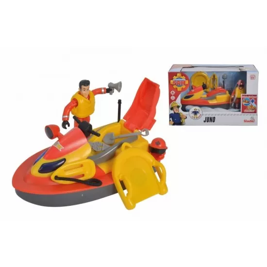 Set de joaca Pompierul Sam - Jet Sky cu figurina Set de joaca Pompierul Sam - Jet Sky cu figurina