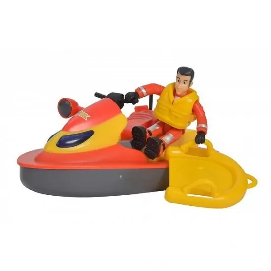 Set de joaca Pompierul Sam - Jet Sky cu figurina Set de joaca Pompierul Sam - Jet Sky cu figurina