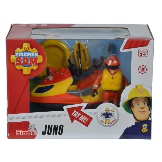 Set de joaca Pompierul Sam - Jet Sky cu figurina Set de joaca Pompierul Sam - Jet Sky cu figurina