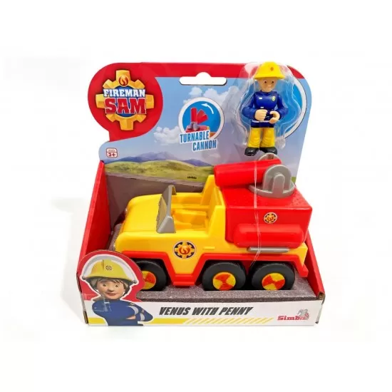 Vehicul Venus si figurina Penny Pompierul Sam Vehicul Venus si figurina Penny Pompierul Sam