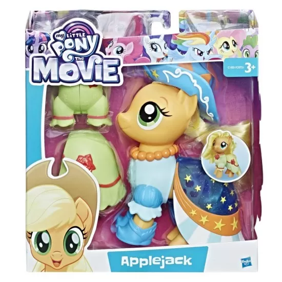 Set de joaca ponei Applejack cu hainute si accesorii Set de joaca ponei Applejack cu hainute si accesorii