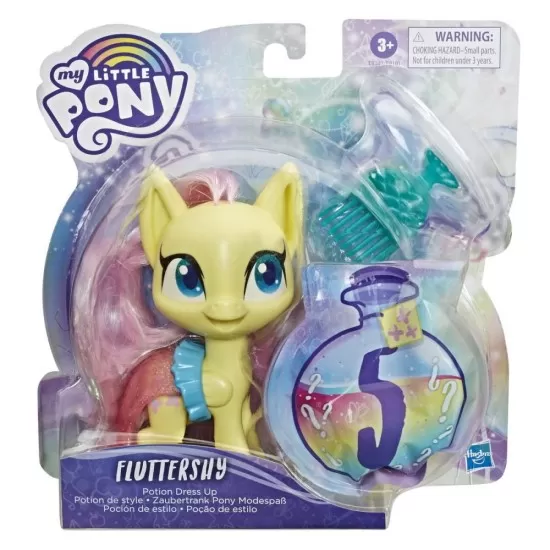 Ponei Fluttershy Sirena Seria Potiunea Magica cu accesorii Ponei Fluttershy Sirena Seria Potiunea Magica cu accesorii