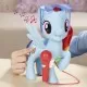 Ponei Rainbow Dash cu microfon si sunete Ponei Rainbow Dash cu microfon si sunete