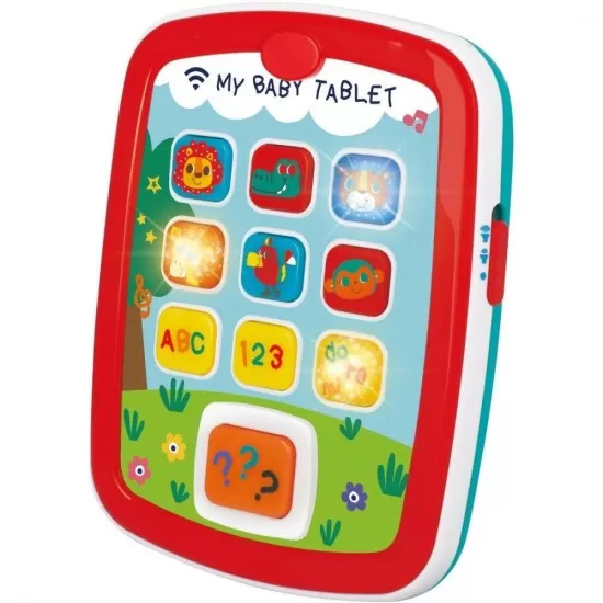 Prima mea tableta cu muzica si lumini Hola Toys Prima mea tableta cu muzica si lumini Hola Toys