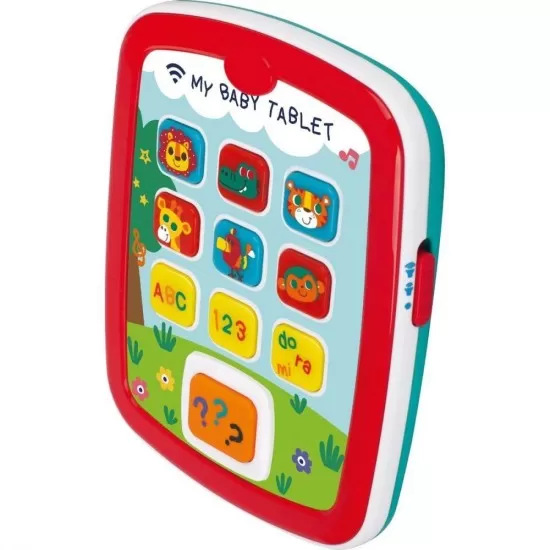 Prima mea tableta cu muzica si lumini Hola Toys Prima mea tableta cu muzica si lumini Hola Toys