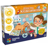 Set de joaca educativ, Primul meu kit de veterinar, +4 ani