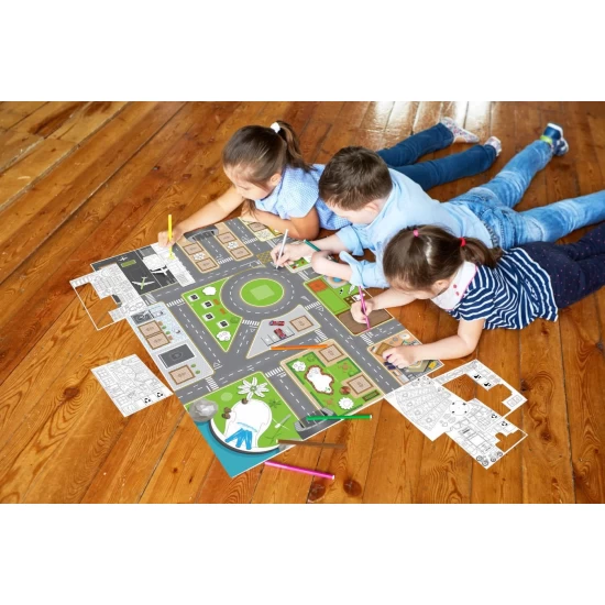 Set de joaca educativ, Construieste un oras, +4 ani