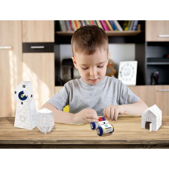 Set de joaca educativ, Construieste un oras, +4 ani