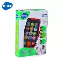 Jucarie smartphone cu muzica si lumini rosu Hola Toys