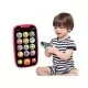 Primul meu telefon Smart roz cu muzica si lumini Hola Toys Primul meu telefon Smart roz cu muzica si lumini Hola Toys