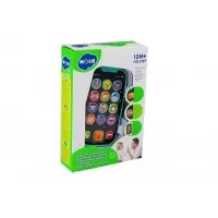 Primul meu telefon Smart verde cu muzica si lumini Hola Toys