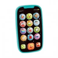 Primul meu telefon Smart verde cu muzica si lumini Hola Toys