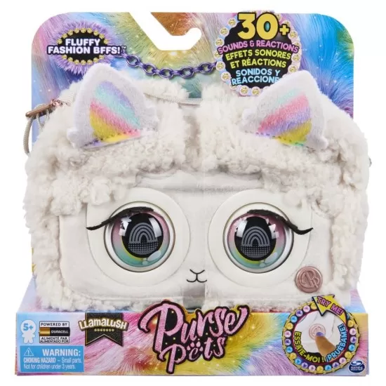 Gentuta interactiva Purse Pets Fluffy Llama
